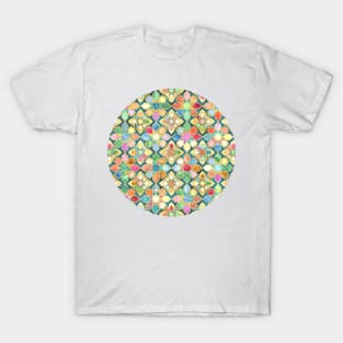 Gilded Moroccan Mosaic Tiles T-Shirt